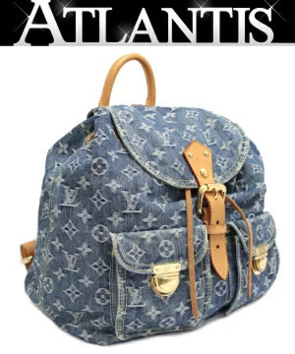 Louis Vuitton Sac Dos Backpack Monogram Denim